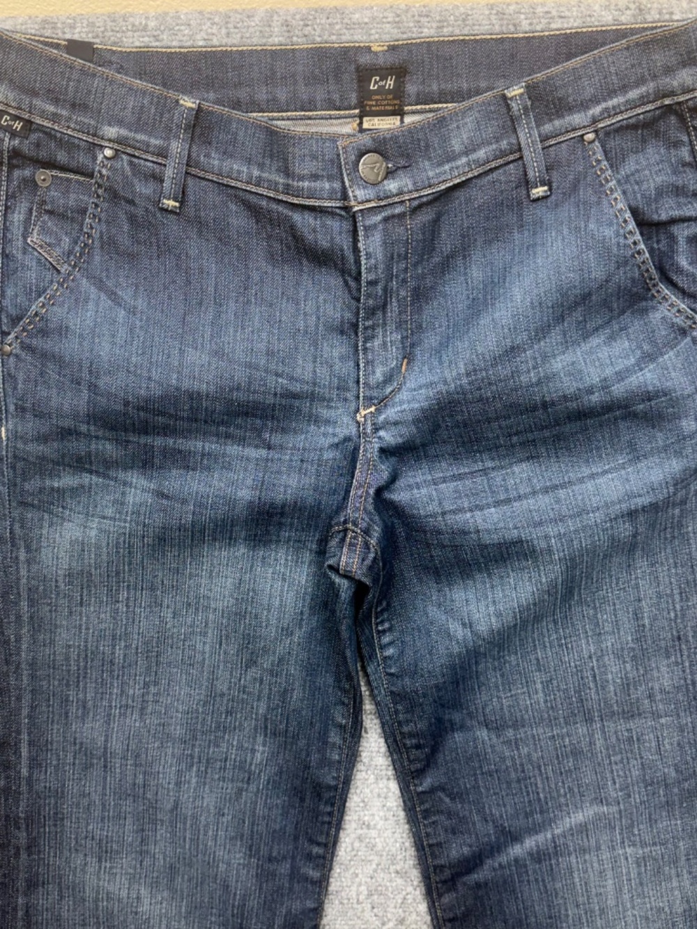 Citizens of Humanity Mid Rise Waist Flare Wide Leg Women's Jeans Size 30 (30x30) - Picture 4 of 14